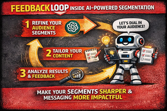 AI-powered content marketing feedback loop