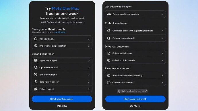 Meta is testing link limits on Facebook Pages and professional accounts. Free accounts get two link posts per month. Unlimited clickable links require the top-tier Meta One Max plan at 129.99 pounds a month. Here is why serious publishers should be excited, not angry.